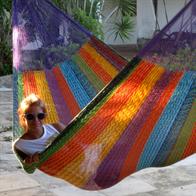 Rede mexicana em algodão super flexível Agradável item de verão