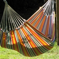 Formosa - Rede de tecido leve listrada  Fm222