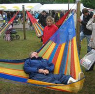 Rede Mexicana para uso em ambiente externo, bem como interiores. Resistente ao clima. OSO 7