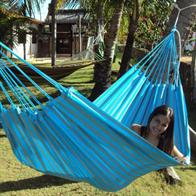 Rede de tecido listrado PRO verde turquesa para uso ao ar livre