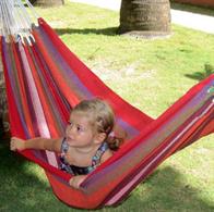 Rede Bambino em tons vermelhos retrô