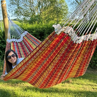 Rede de tecido Samba Mix xadrez